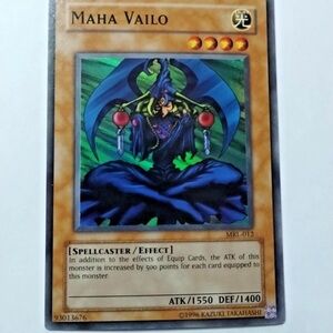 Yugioh Maha Vailo Magic Ruler MRL-012 Unlimited Super Rare Card  -New